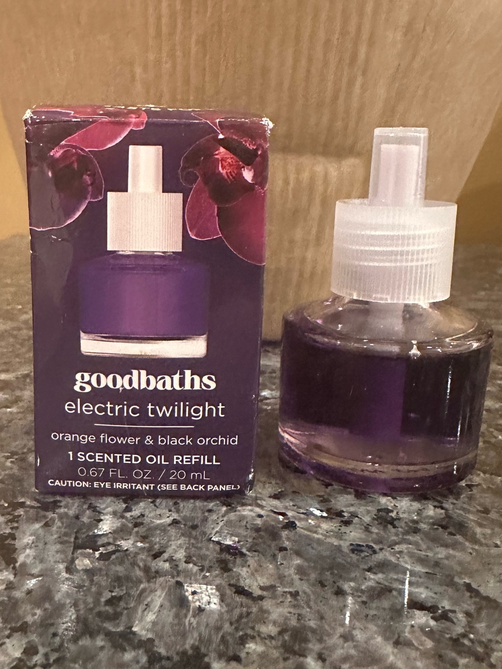 💥 $5 if bundled - Goodbaths Electric Twilight Scented Oil Refill NWT